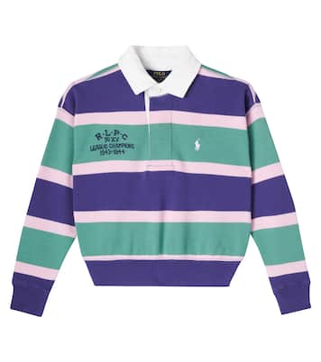Striped cotton polo shirt | Polo Ralph Lauren Kids