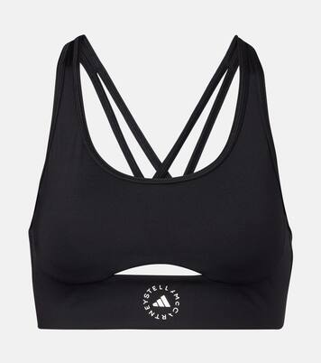 Logo padded sports bra | Adidas by Stella McCartney