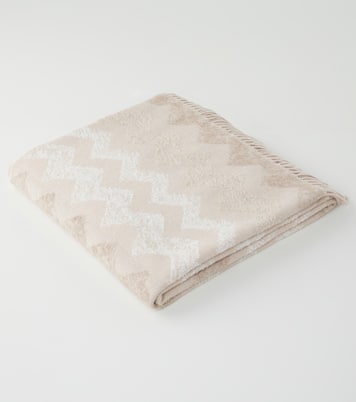 Plaid Gessetti Zigzag aus einem Wollgemisch | Missoni