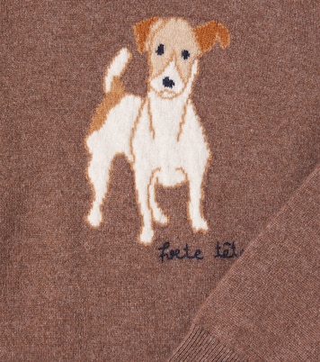 Berlioz intarsia cashmere sweater | Bonpoint