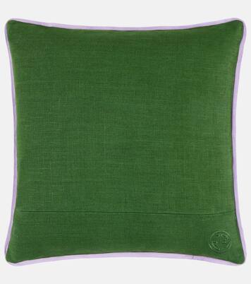 Playa Palm Tree linen cushion | Jonathan Adler