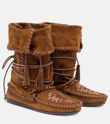 Ankle Boots Winki aus Veloursleder | Isabel Marant