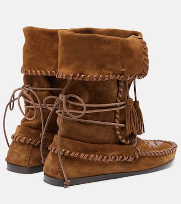Ankle Boots Winki aus Veloursleder | Isabel Marant