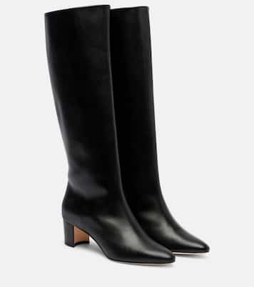 Myra 50 leather boots | Manolo Blahnik