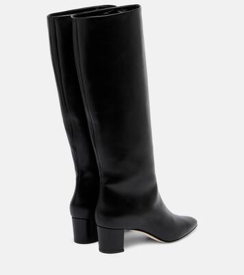 Myra 50 leather boots | Manolo Blahnik