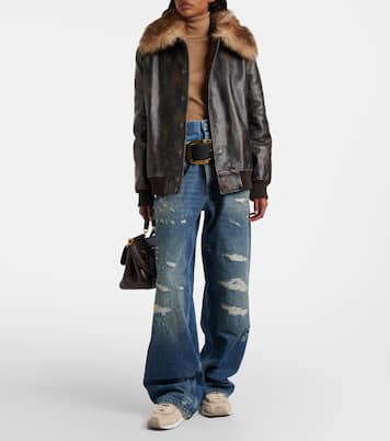 DG Cushion shearling sneakers | Dolce&Gabbana