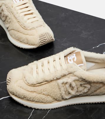 DG Cushion shearling sneakers | Dolce&Gabbana