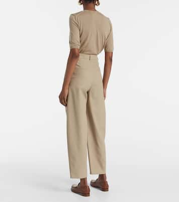 Gerade Hose Duomo aus Baumwolle | Max Mara