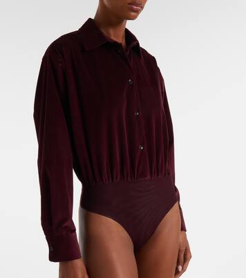 Body Fertile en velours de coton mélangé | Max Mara