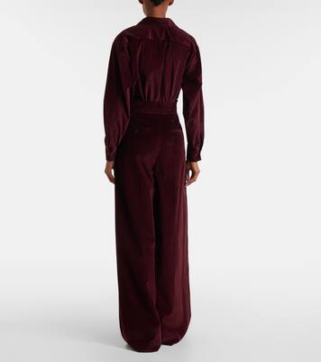 Body Fertile en velours de coton mélangé | Max Mara