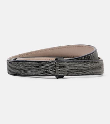 Ceinture Monili en cuir | Brunello Cucinelli