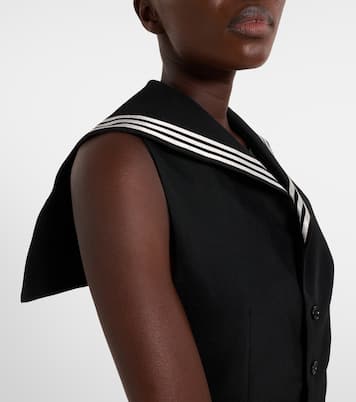 Striped vest | Coperni