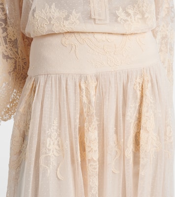 Maxirock Hypnotic aus Spitze | Zimmermann