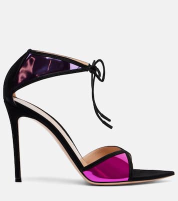 Pumps 105 aus Metallic-Leder | Gianvito Rossi