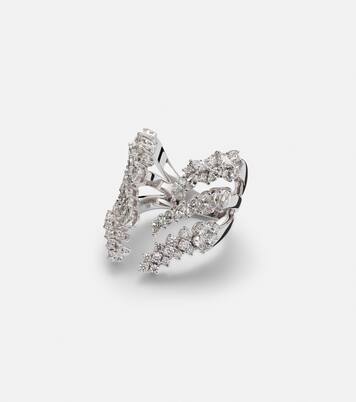 Ring Y-Not aus 18kt Weißgold mit Diamanten | Yeprem
