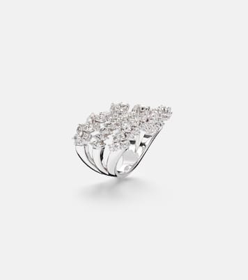 Ring Y-Not aus 18kt Weißgold mit Diamanten | Yeprem