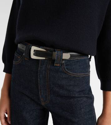 Lucca leather belt | Khaite