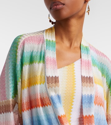 Cover-up aus Häkelstrick | Missoni