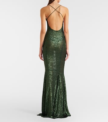 Robe mit Pailletten | Norma Kamali