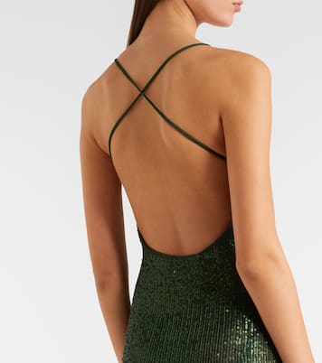 Robe mit Pailletten | Norma Kamali