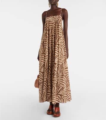 Wanderlust printed cotton maxi dress | Zimmermann