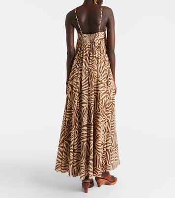 Wanderlust printed cotton maxi dress | Zimmermann