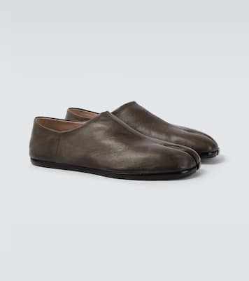 Tabi leather slip-on shoes | Maison Margiela