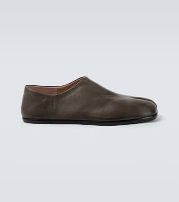 Tabi leather slip-on shoes | Maison Margiela