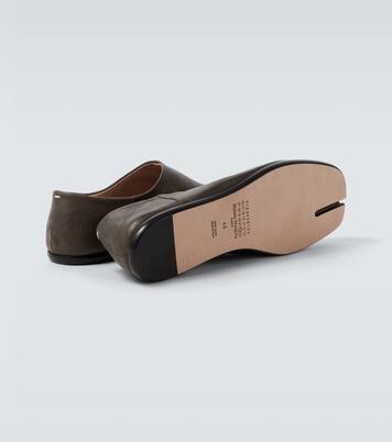 Tabi leather slip-on shoes | Maison Margiela