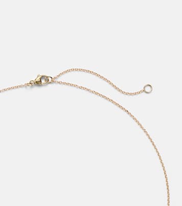 Halskette The Shadow aus 10kt Gelbgold (417/1000) mit Diamant | Stone and Strand