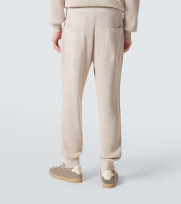 Cotton corduroy sweatpants | Brunello Cucinelli