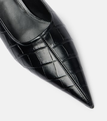 Escarpins compensés en cuir | Toteme