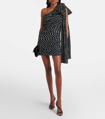 Robe asymétrique à pois | Patou