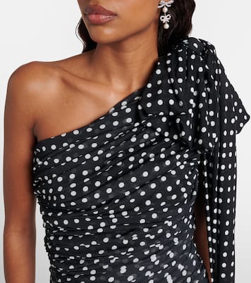 Robe asymétrique à pois | Patou