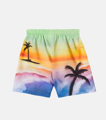 Bébé – Short Solar imprimé en coton  | Molo
