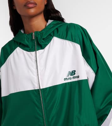 X New Balance Jacke aus Popeline | Miu Miu