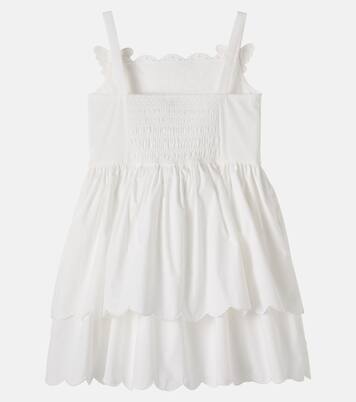 Robe en popeline de coton | Self-Portrait Kids