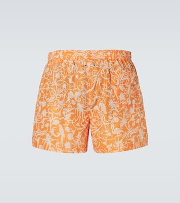 Printed swim trunks | Kiton