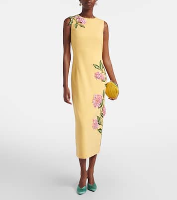 Clutch Lemon aus Weidengeflecht | Judith Leiber Couture