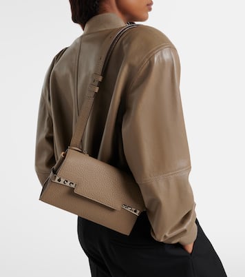 Schultertasche Tempête City Small aus Leder | Delvaux