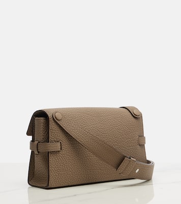 Schultertasche Tempête City Small aus Leder | Delvaux