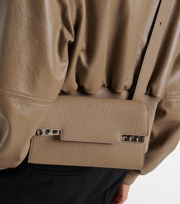 Schultertasche Tempête City Small aus Leder | Delvaux