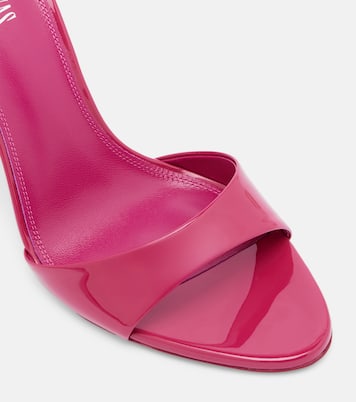 Lidia patent leather mules | Paris Texas