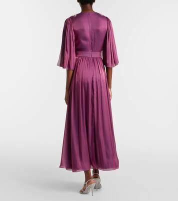 Robe Lurex à ornement | Costarellos