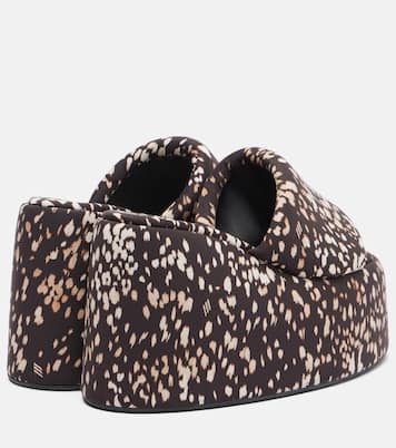 Sandali platform Mochi con stampa leopardata | The Attico