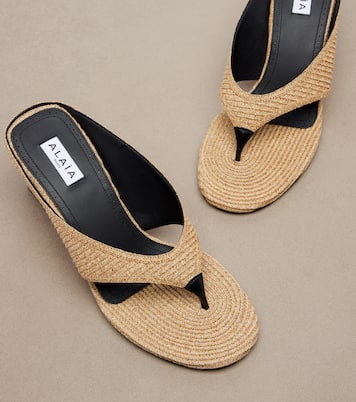 Cube wedge sandals | Alaïa