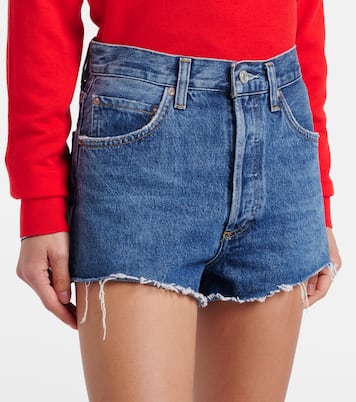 Ridley denim shorts | Agolde
