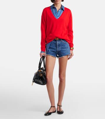 Ridley denim shorts | Agolde