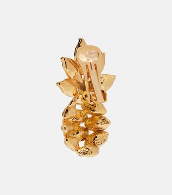 Verzierte Ohrringe Pineapple | Oscar de la Renta