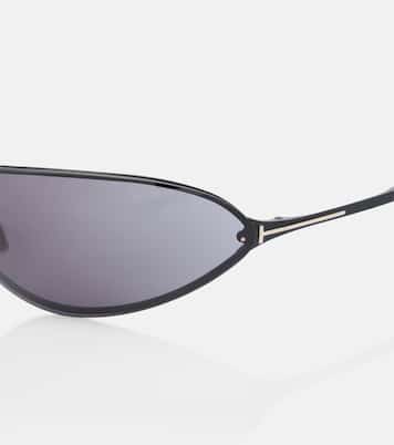 Brady Wire shield sunglasses | Tom Ford